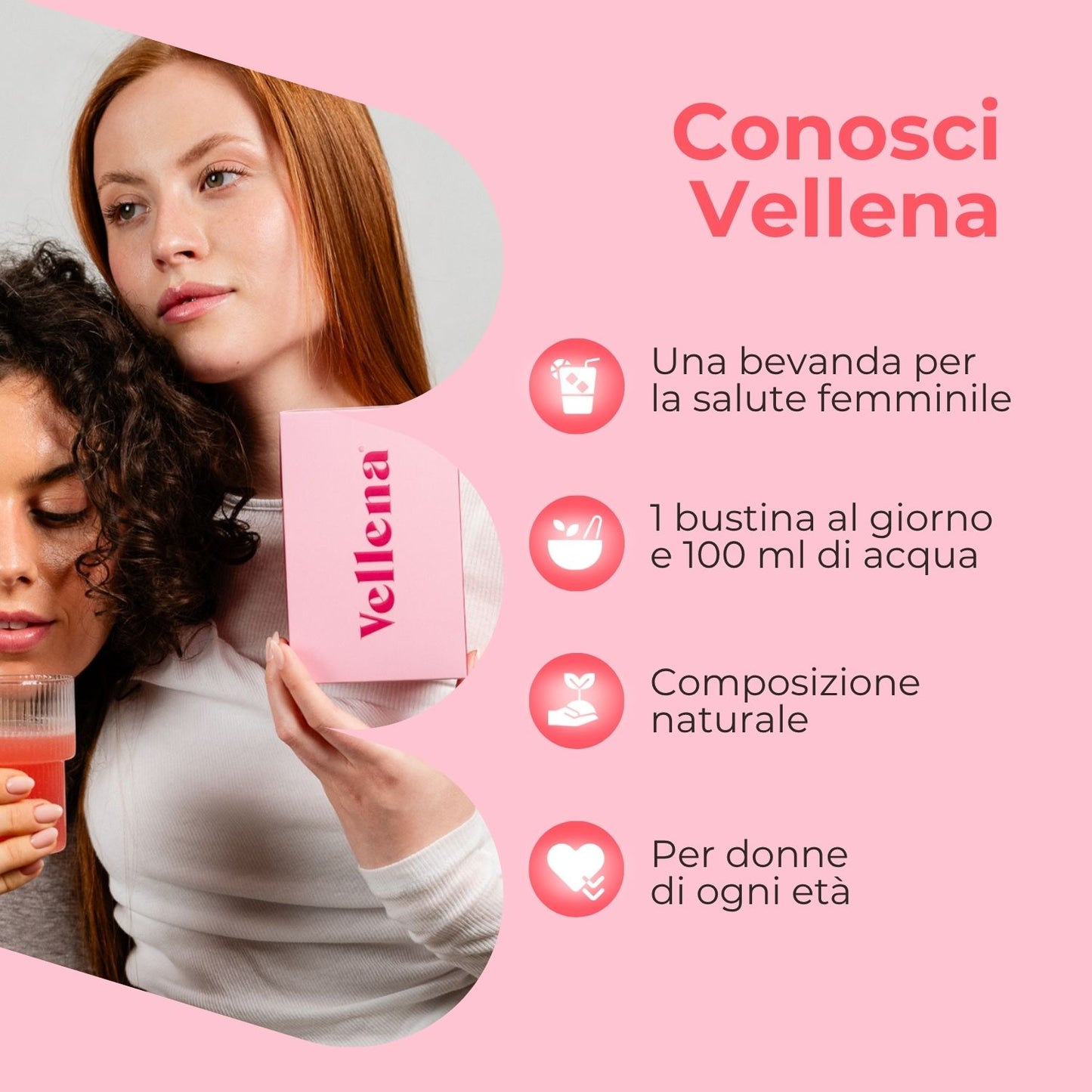 Salute femminile | Bevanda | Albicocca e Olivello spinoso | Vellena