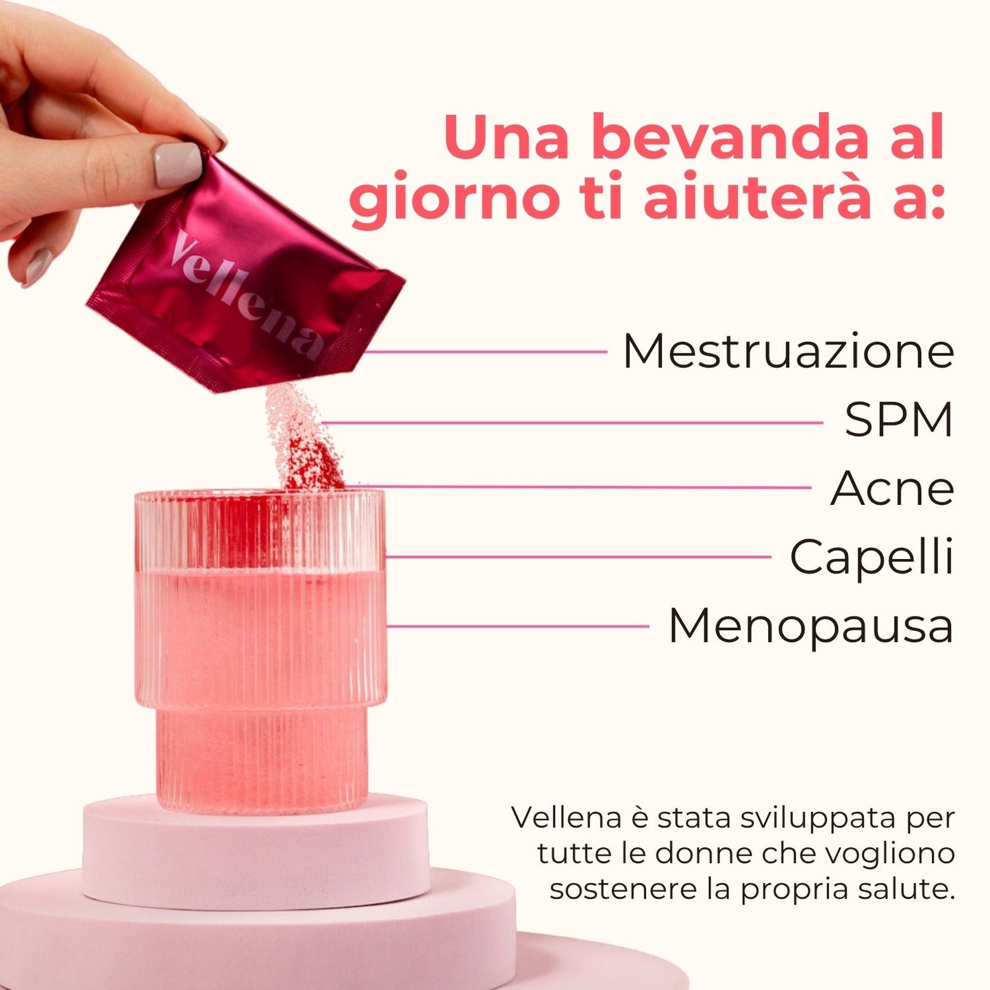 Salute femminile | Bevanda | Albicocca e Olivello spinoso | Vellena