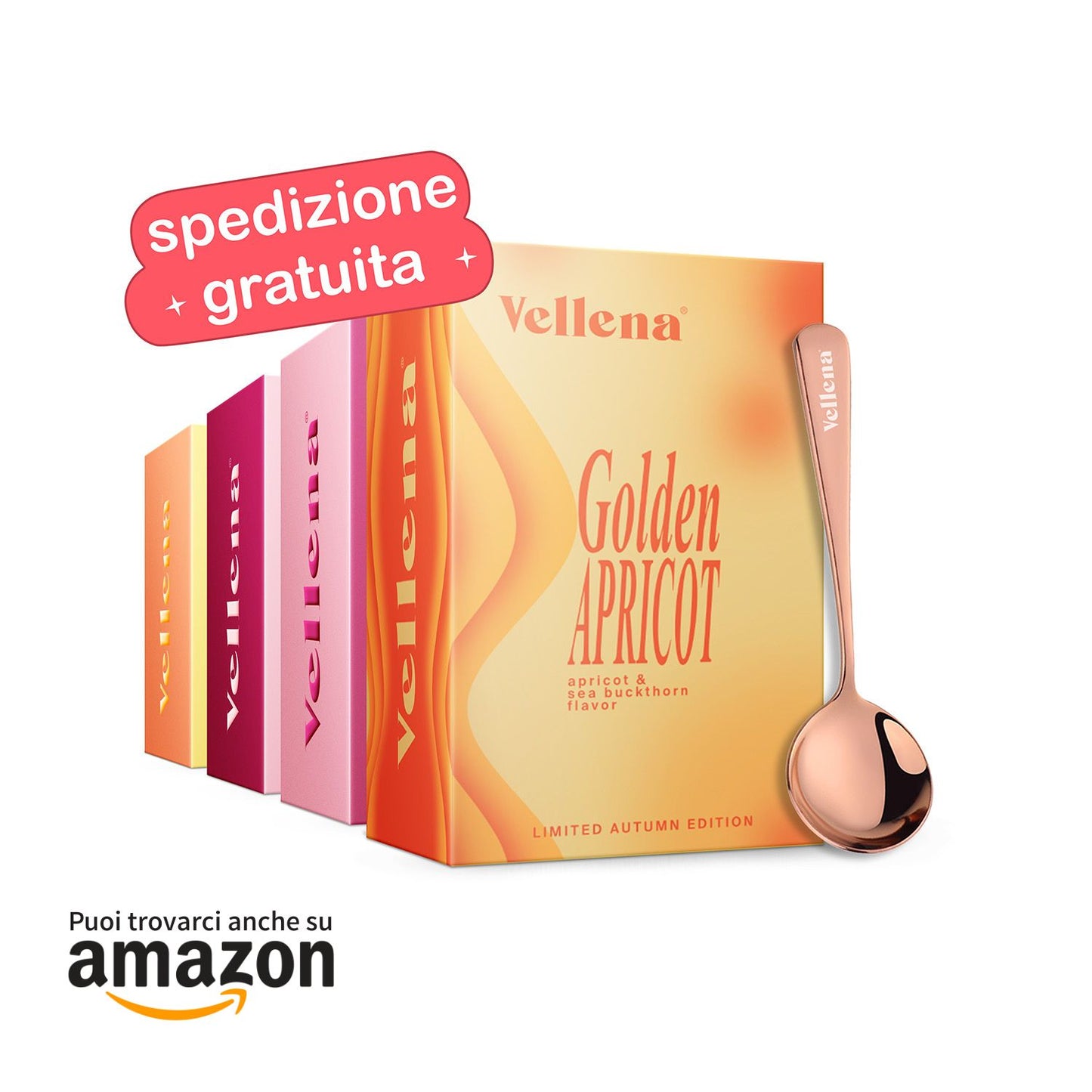Gusti autunnali 4Mix con un regalo | Bevanda per le donne | Vellena