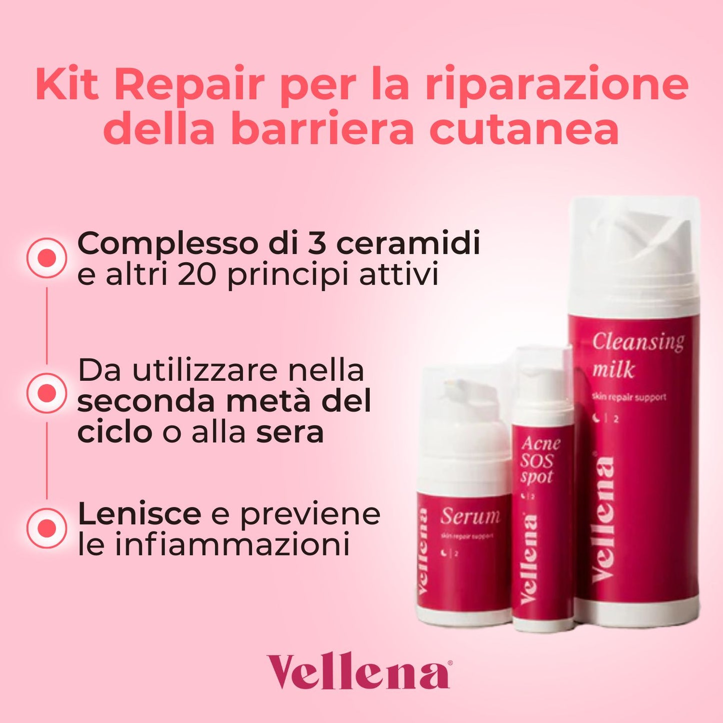 Pacchetto per pelle problematica | Vellena