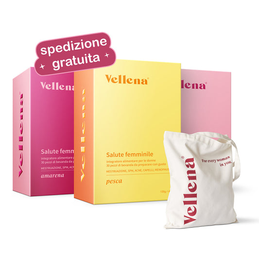 Mix di 3 sapori con regalo | Bevanda per le donne | Vellena