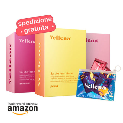 Mix di 3 sapori con regalo | Bevanda per le donne | Vellena