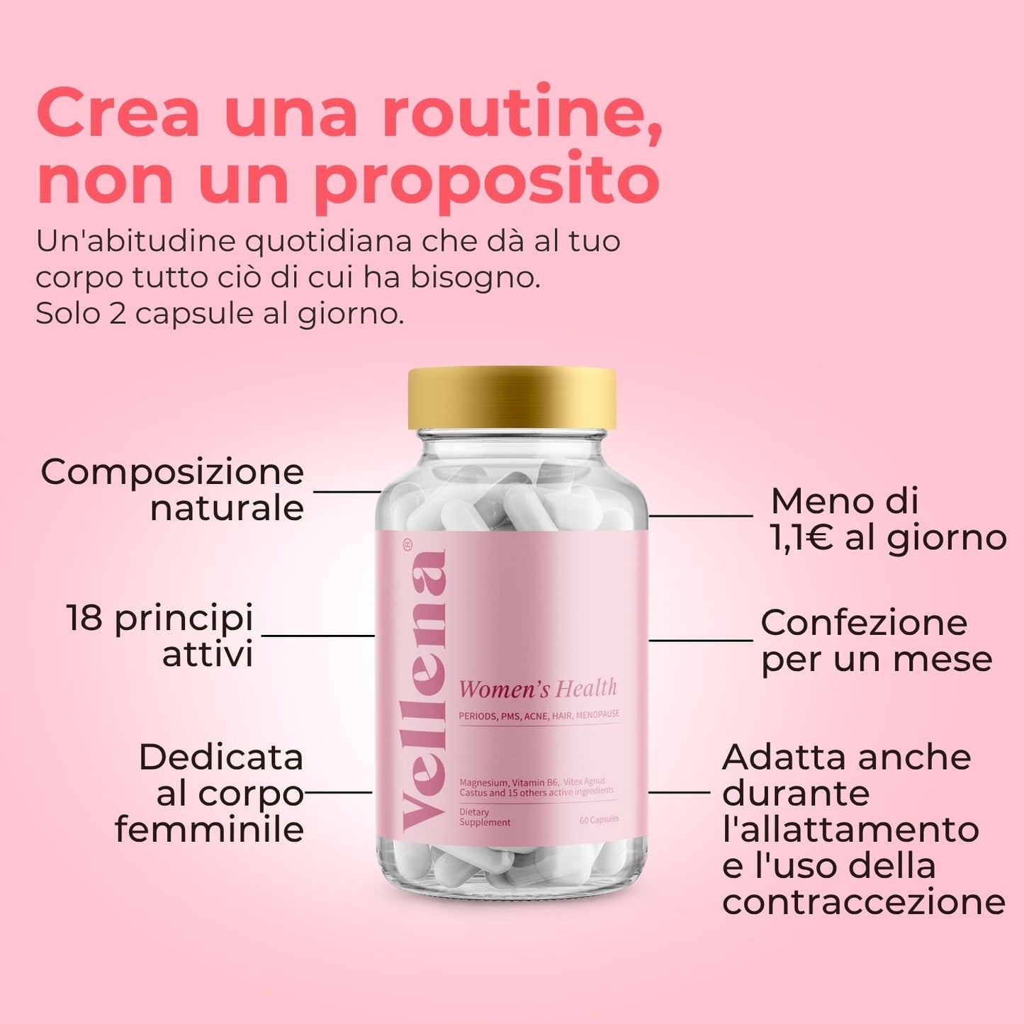 Salute femminile | Capsule | Vellena