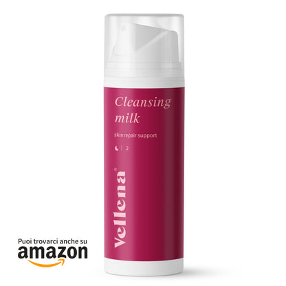Latte detergente per la riparazione della barriera cutanea 150ml | Vellena