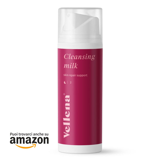 Latte detergente per la riparazione della barriera cutanea 150ml | Vellena