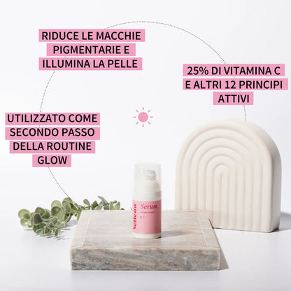 Siero illuminante della pelle 30ml | Vellena